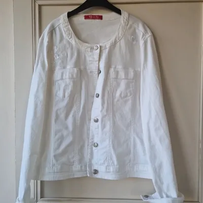 Veste en Jeans blanche 